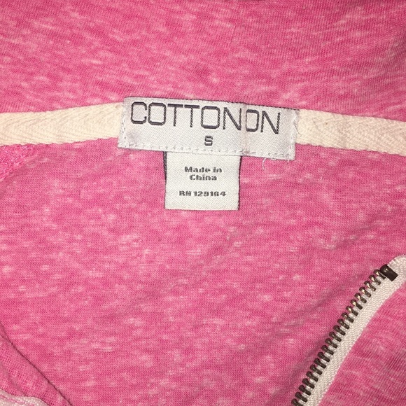 COTTON ON pink hoodie/sweatshirt size small womens - Picture 3 of 4